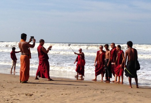 Tibetans on Beach.jpg