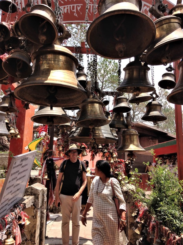 Alan at the Chitai Golu Devta Temple, Almora, Uttarakhand